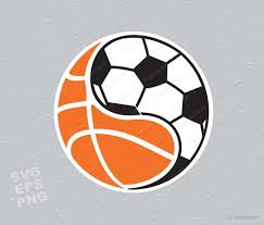 basketball and soccer ball